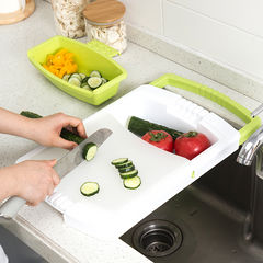 Multifunctional Collapsible Kitchen Plastic Cutting Board