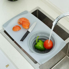 Multifunctional Collapsible Kitchen Plastic Cutting Board