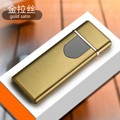 Windproof Electronic Ultra Thin USB Cigarette Lighter