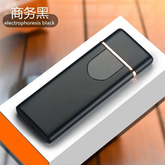 Windproof Electronic Ultra Thin USB Cigarette Lighter