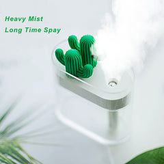 Cactus Ultrasonic Air Humidifier & Essential Oil Diffuser