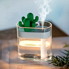 Cactus Ultrasonic Air Humidifier & Essential Oil Diffuser