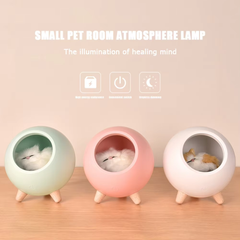 USB Touch LED Cat Lamp – Stepless Dimming Night Light