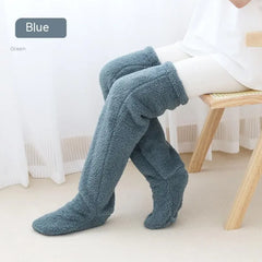 Fuzzy Over Knee High Winter Warm Socks